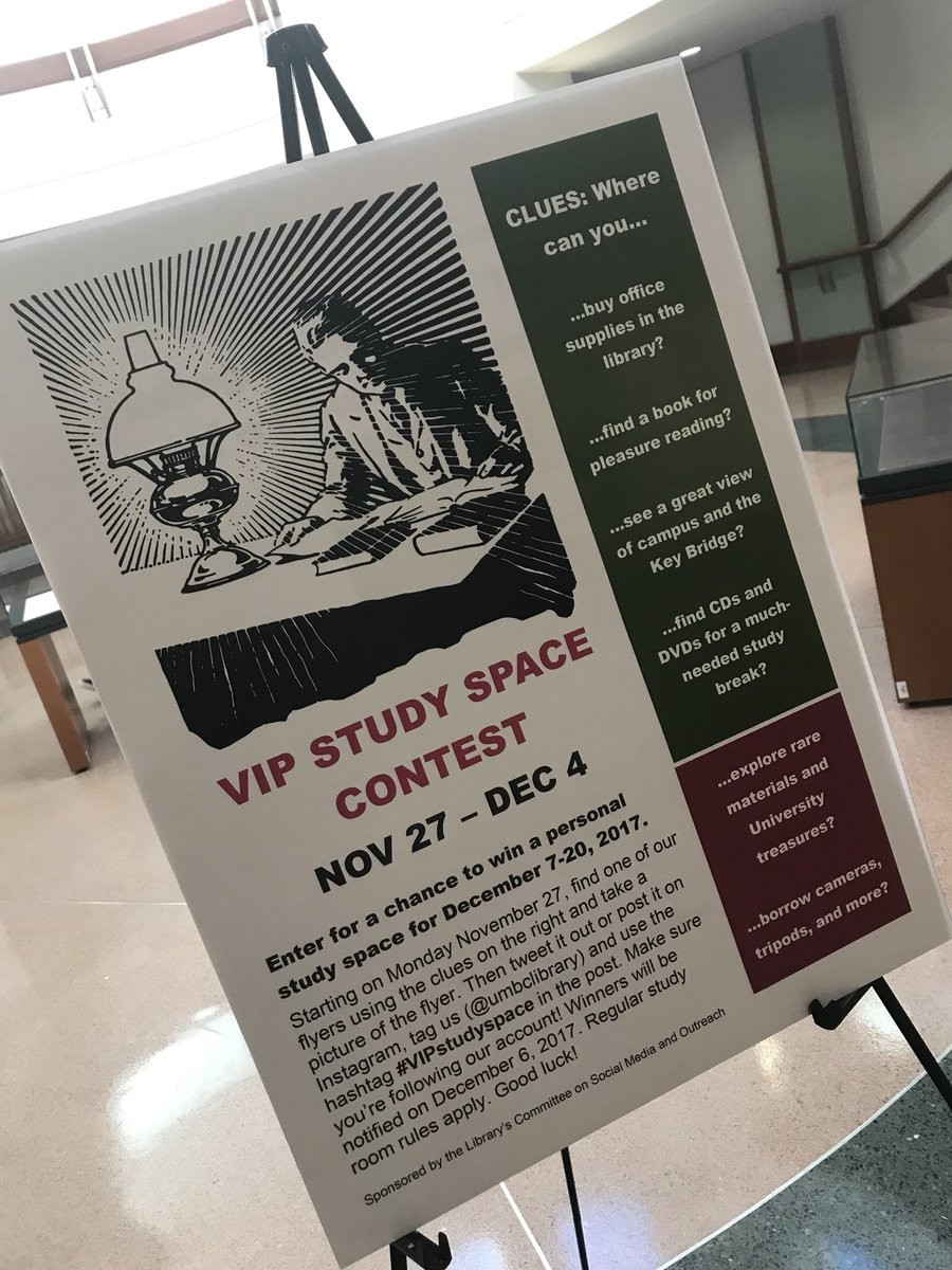 UMBC Library tweet media