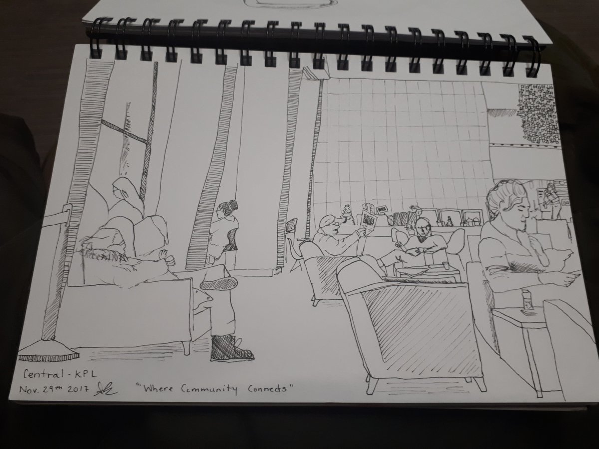 Finding my slow <a href="/KitchLibrary/">Kitchener Public Library</a> while enjoying <a href="/Haciendacoffee1/">Hacienda Coffee</a> 

Thank you!