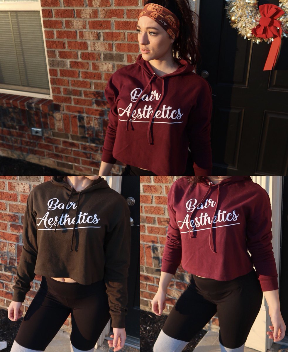 BairAesthetics's tweet photo. Just keepin my fam looking aesthetic AF 🔥 #BAcroppedhoodies https://t.co/5I1DNhNOEZ