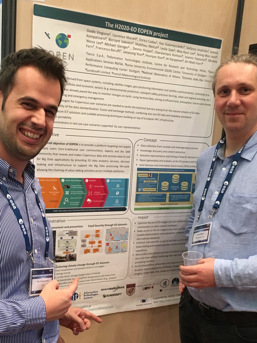 EOPEN_project's tweet photo. @EOPEN_project presentation at 2017 Conference on #BigData from Space #BiDS17 jointly organised by ESA, SatCen, JRC and hosted by CNES #Toulouse https://t.co/FZIFZcqSby