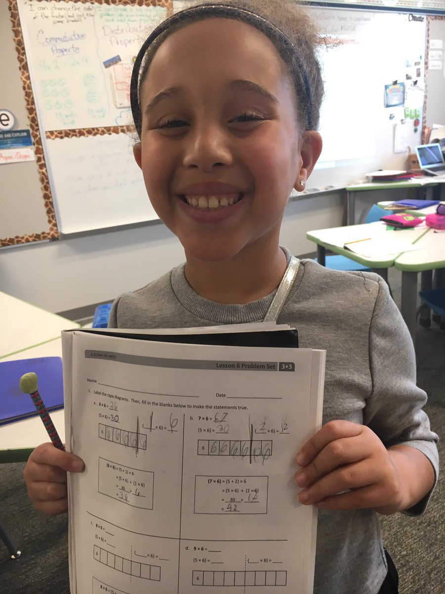 ChrisChurchMath's tweet photo. Love the smiles when kiddos are super proud of their work! RDW Overload! #PascoMath https://t.co/Iq6XvzZyyG
