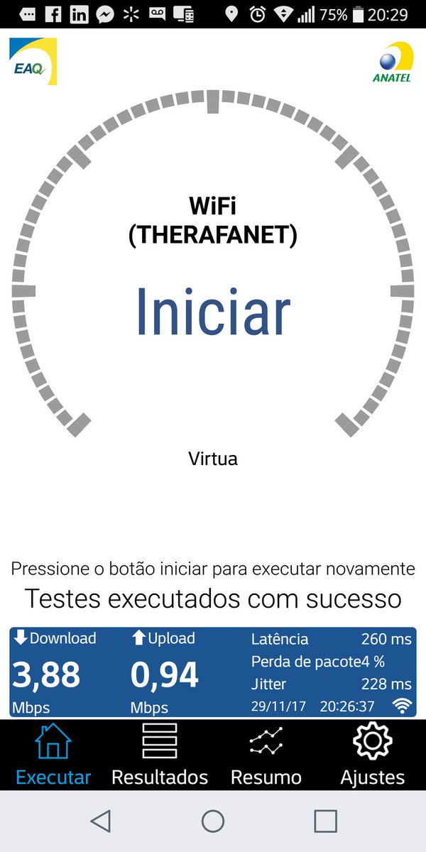RAFA8328's tweet image. Só nublar o tempo muda o sinal da net!! #netlixo