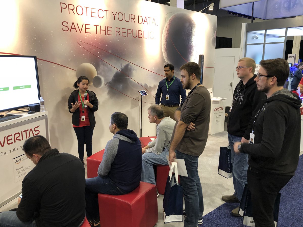 BackupMikko's tweet photo. Join us at #AWS #ReInvent booth 2611 to learn about Deep Data Visualization and participate in our draws #TransformYourBiz https://t.co/hdgPZEM0mh