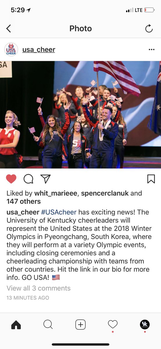 I’m going to the 2018 WINTER Olympic  GAMES as an athlete!!!!