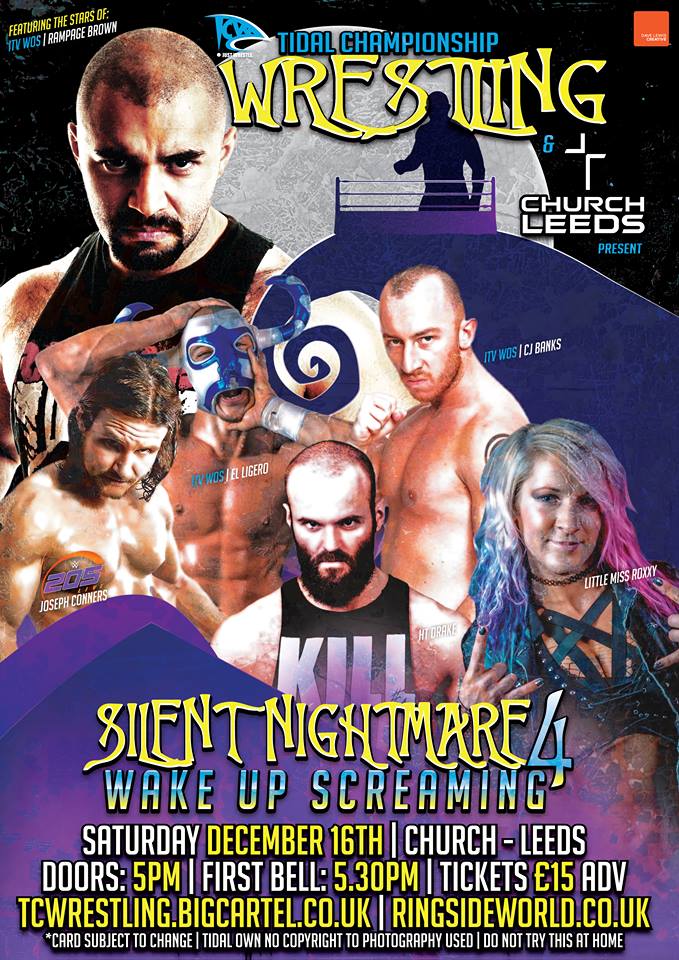 WrestleRopes's tweet photo. Seventh Contest Announced For Tidal Wrestling 'Silent Nightmare #4: Wake Up Screaming' https://t.co/GpUj2uaLp7 #TCW #SilentNightmare4 #WakeUpScreaming https://t.co/IJivXfT2Ni