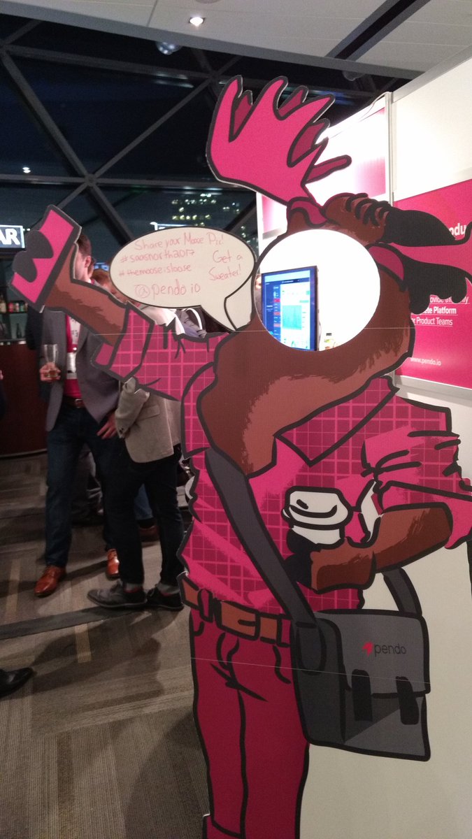 Seb_Bisch's tweet image. #saasnorth2017 #themooseisloose