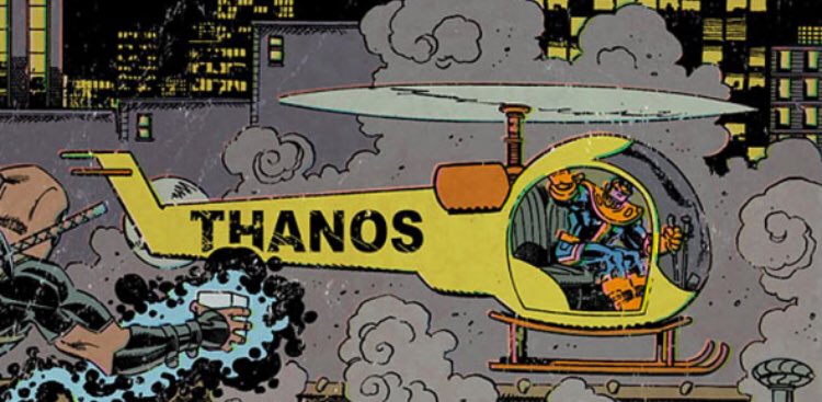 ALLHAILCRAB's tweet photo. THE INFINITY WAR TRAILER HAD NO THANOS COPTER. LITERALLY UNWATCHABLE. https://t.co/JvnwhzzsRd