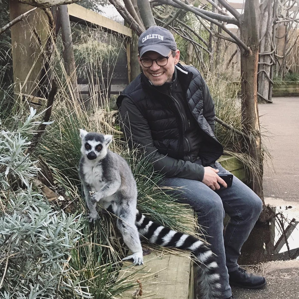 Today I took a break from @glengarryLDN and visited the @zsllondonzoo, where I met King Julian!