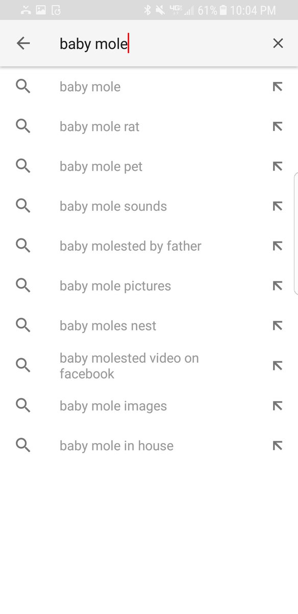 AsteriskG8's tweet photo. @LizCrokin HUNDREDS OF NEW and ILLEGAL searches found on @Youtube 

@TeamYouTube stop enabling CHILD RAPE 

#Pedotube #ELSAGATE #SEARCHGATE #AsteriskGate https://t.co/lx8A3se34S