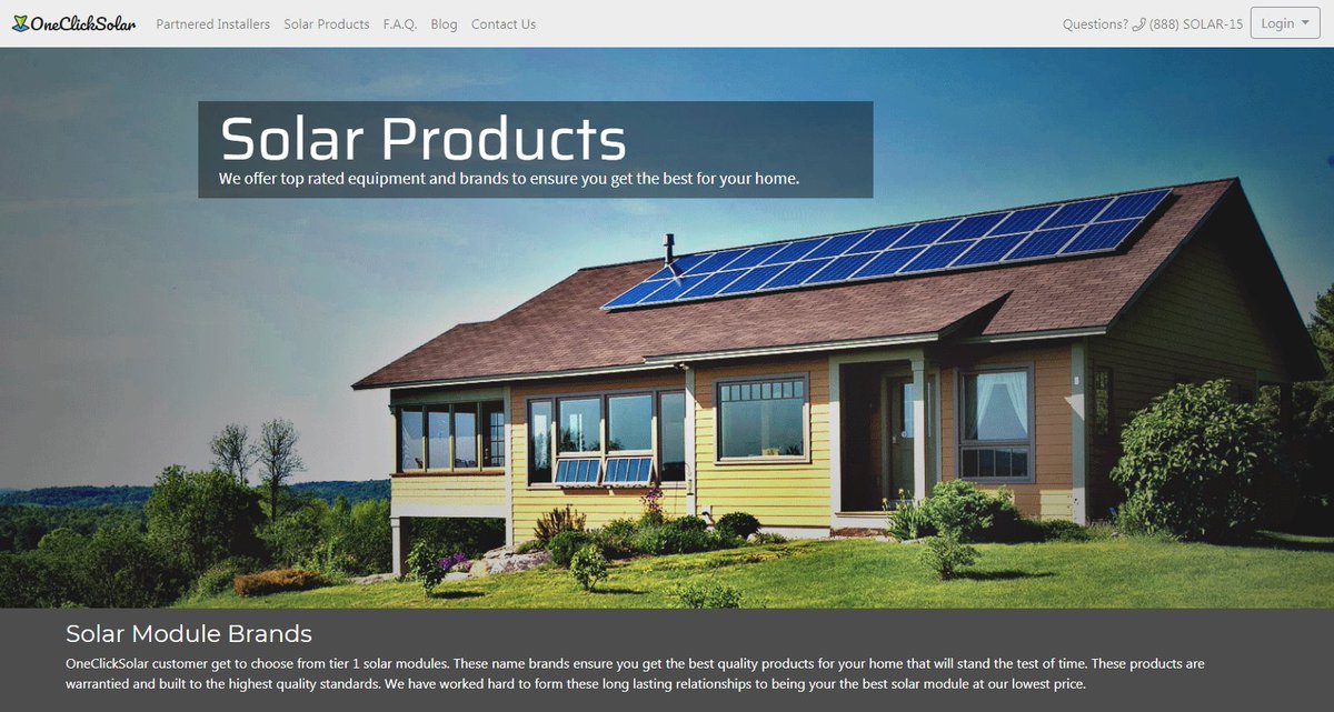 OneClickSolar tweet picture