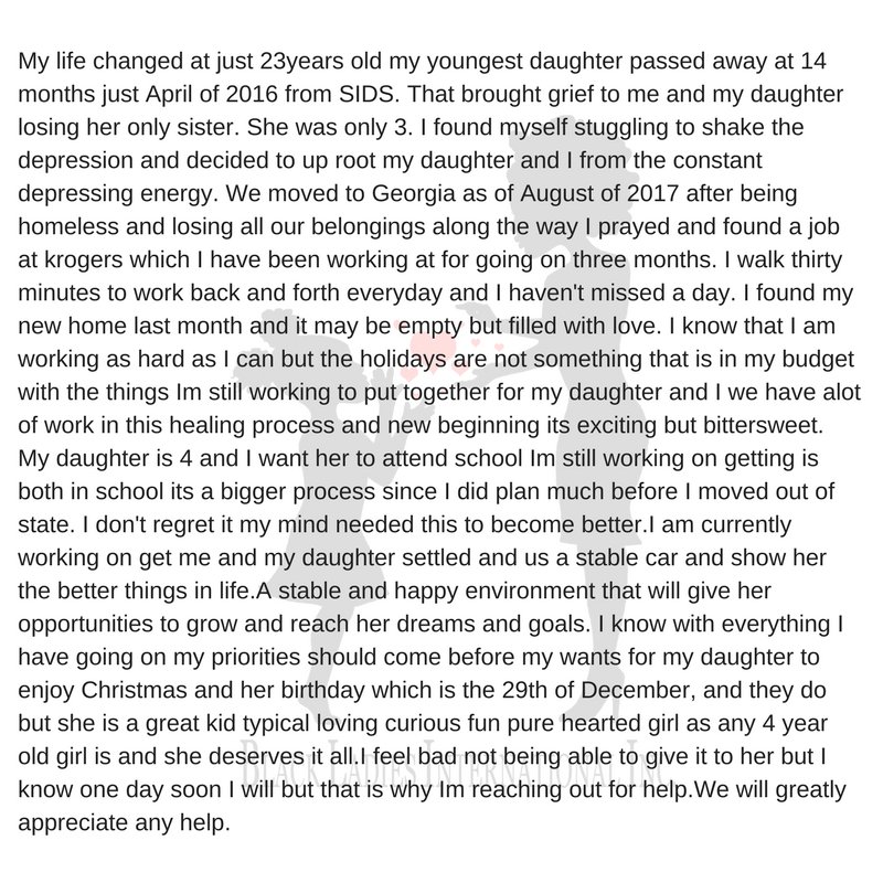 BlackLadiesInt's tweet photo. Why save giving for just one day? #GivingTuesdayExtended #GaGives Pls consider giving to a family in need this holiday season by adopting a family through our Adopt A Family for Christmas program Below is a bio frm one of the families in need Go to https://t.co/NNVutoBf9Q https://t.co/eoPMQuUz5B