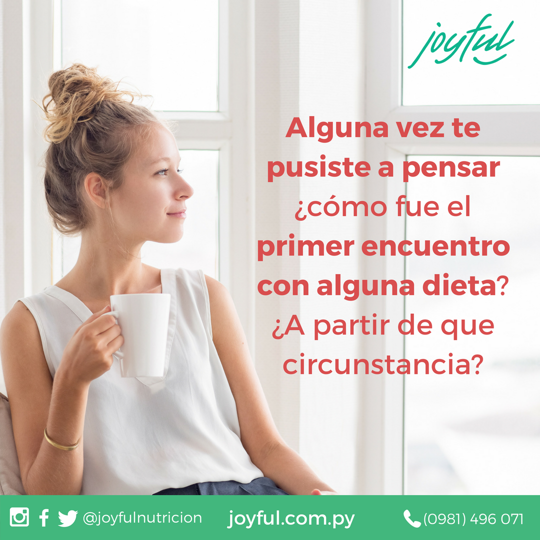 Joyfulnutricion's tweet photo. Alguna vez te pusiste a pensar ¿cómo fue el primer encuentro con alguna #dieta? ¿A partir de que circunstancia? ¿Cómo fue o fueron las experiencias?��. Qué puntos positivos y negativos aportaron a tu vida las #dietas? https://t.co/aTncp4DMlK 
#engordar #adelgazar #bajardepeso https://t.co/a8uXocqeZj