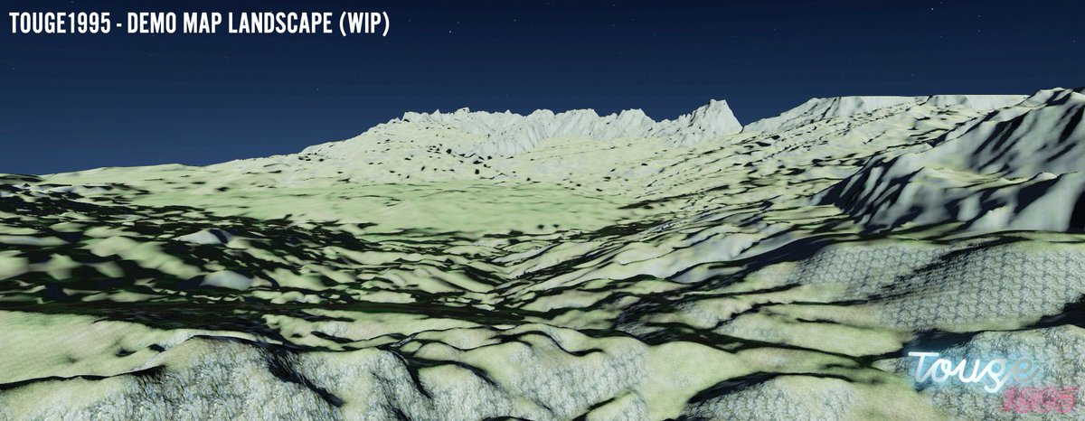 TOUGE1995's tweet photo. TOUGE1995 - Landscape of the demo map (In development).

An isometric view and two screenshots from a normal perspective.

The map is very early in development, these screenshots simply showcase the landscape direction, rivers and vegetation yet to be added to the landscape. https://t.co/XpVZL3rUHr