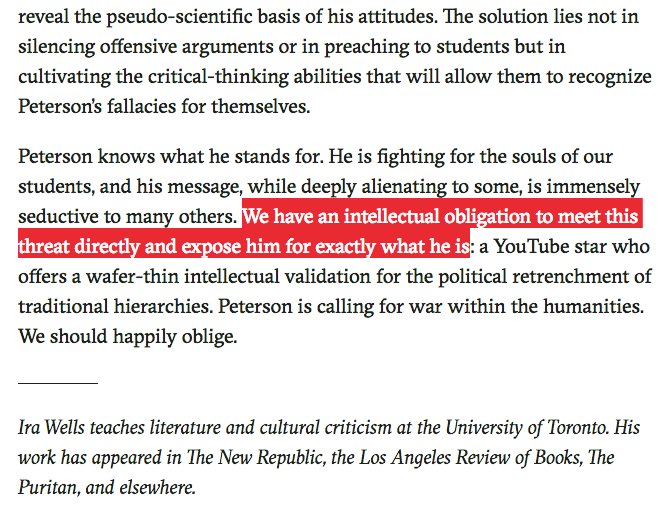 aMarienbad's tweet photo. @Plato4Now @jordanbpeterson @Ira_Wells @RubinReport @jonkay It's interesting how that face-saving move would conflict with Wells’ central political claim in the piece: https://t.co/cte6lvfEnM https://t.co/HY9fZqxCs3