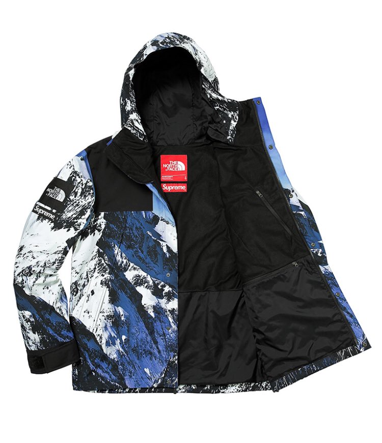 supreme north face resell