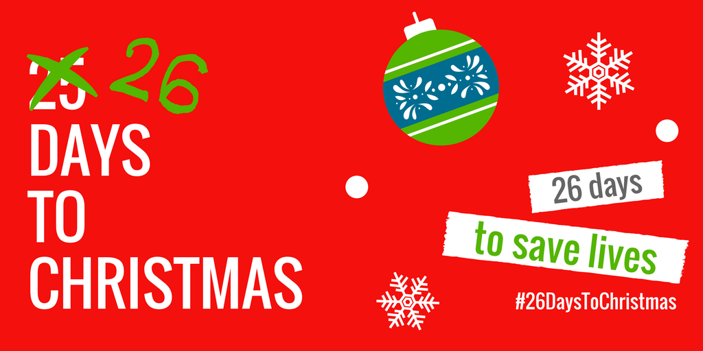 SurvivorsUK's tweet image. Today we are launching our #26DaysToChristmas campaign. The lives of hundreds are at stake. Will you help us save them this Christmas? survivorsuk.org/26daystochrist…