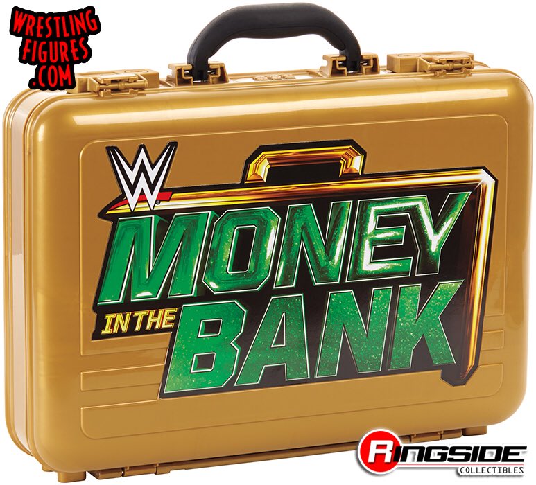 RingsideC's tweet photo. #Mattel #WWE #MoneyInTheBank #WrestlingFigure Carrying Case is NEW IN-STOCK at https://t.co/u2iD9lOk4l! Shop now at https://t.co/9Moy21ikJ5! #MITB #MITBBriefcase https://t.co/amtoZyya9P