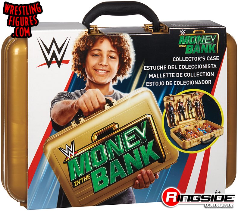 RingsideC's tweet photo. #Mattel #WWE #MoneyInTheBank #WrestlingFigure Carrying Case is NEW IN-STOCK at https://t.co/u2iD9lOk4l! Shop now at https://t.co/9Moy21ikJ5! #MITB #MITBBriefcase https://t.co/amtoZyya9P