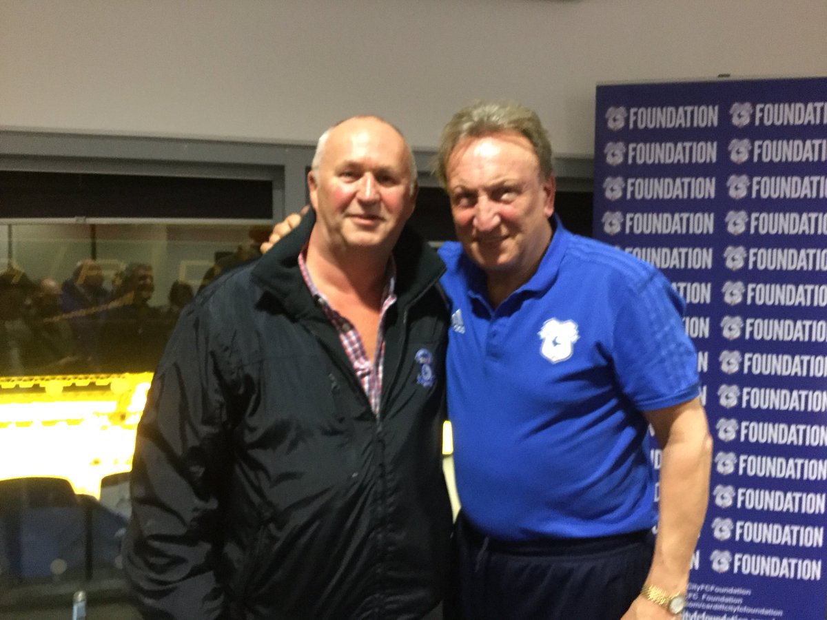Great night at the CCS with #Neil Warnock Q &amp; A funny and honest man <a href="/CardiffCityFC/">Cardiff City FC</a> <a href="/CCFC_Foundation/">Cardiff City FC Community Foundation</a> <a href="/CCFC_Fans/">CardiffCityFC Fans</a>