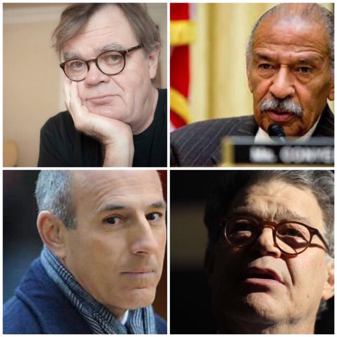 These men have worked so hard to put women on pedestals! 

Sadly it was just so they could see up their dresses!