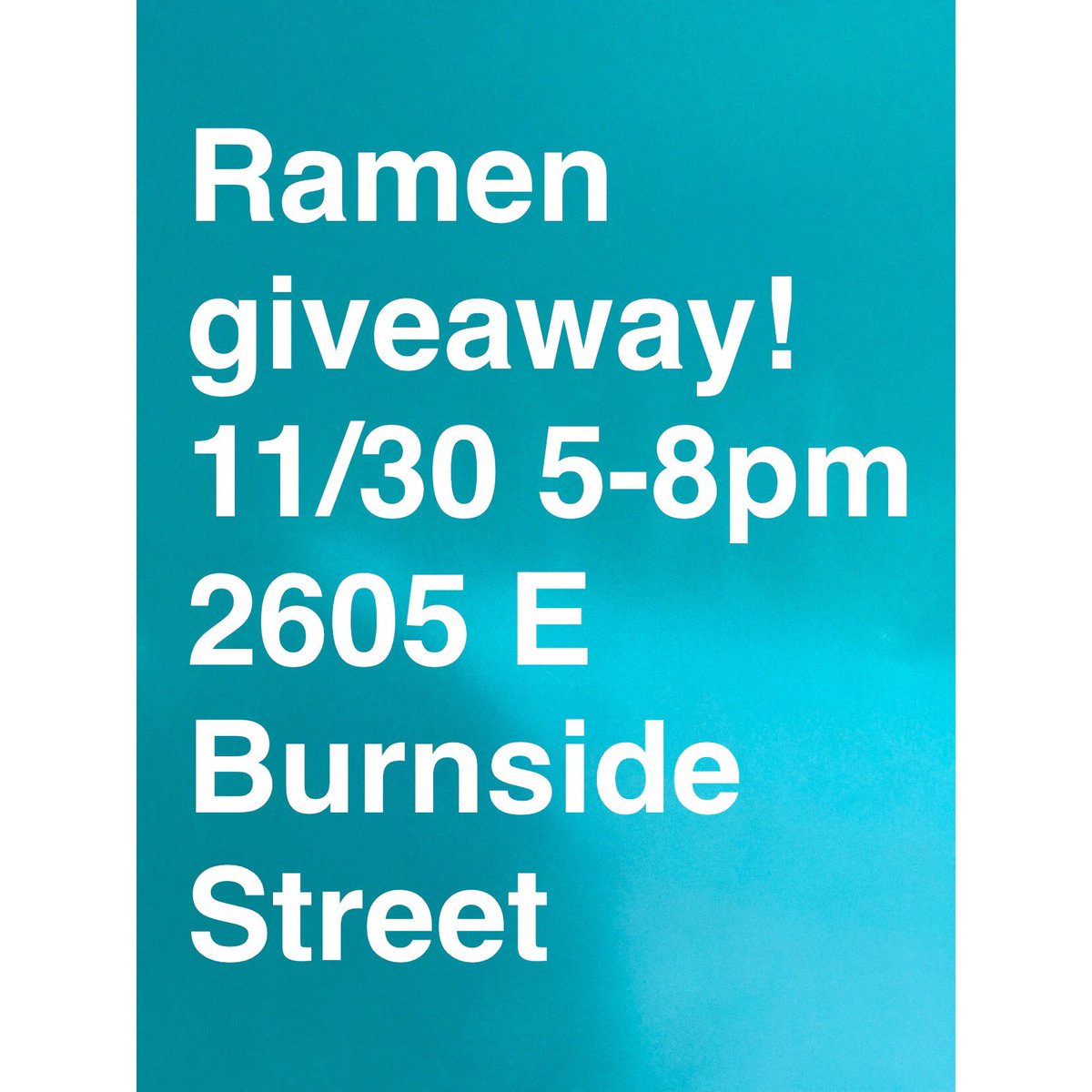 Boxer Ramen tweet media