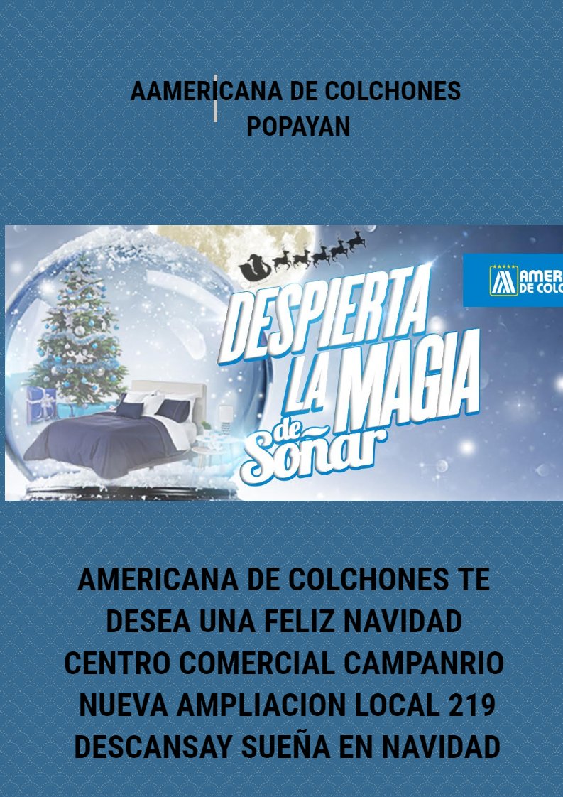 americana de colchones tweet media