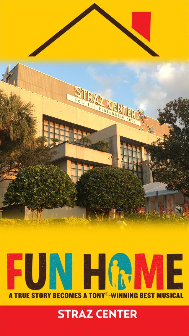 Look for our <a href="/funhomemusical/">Fun Home</a> Snapchat filter when you come to the show tonight! #FunHome #BroadwayInTampa