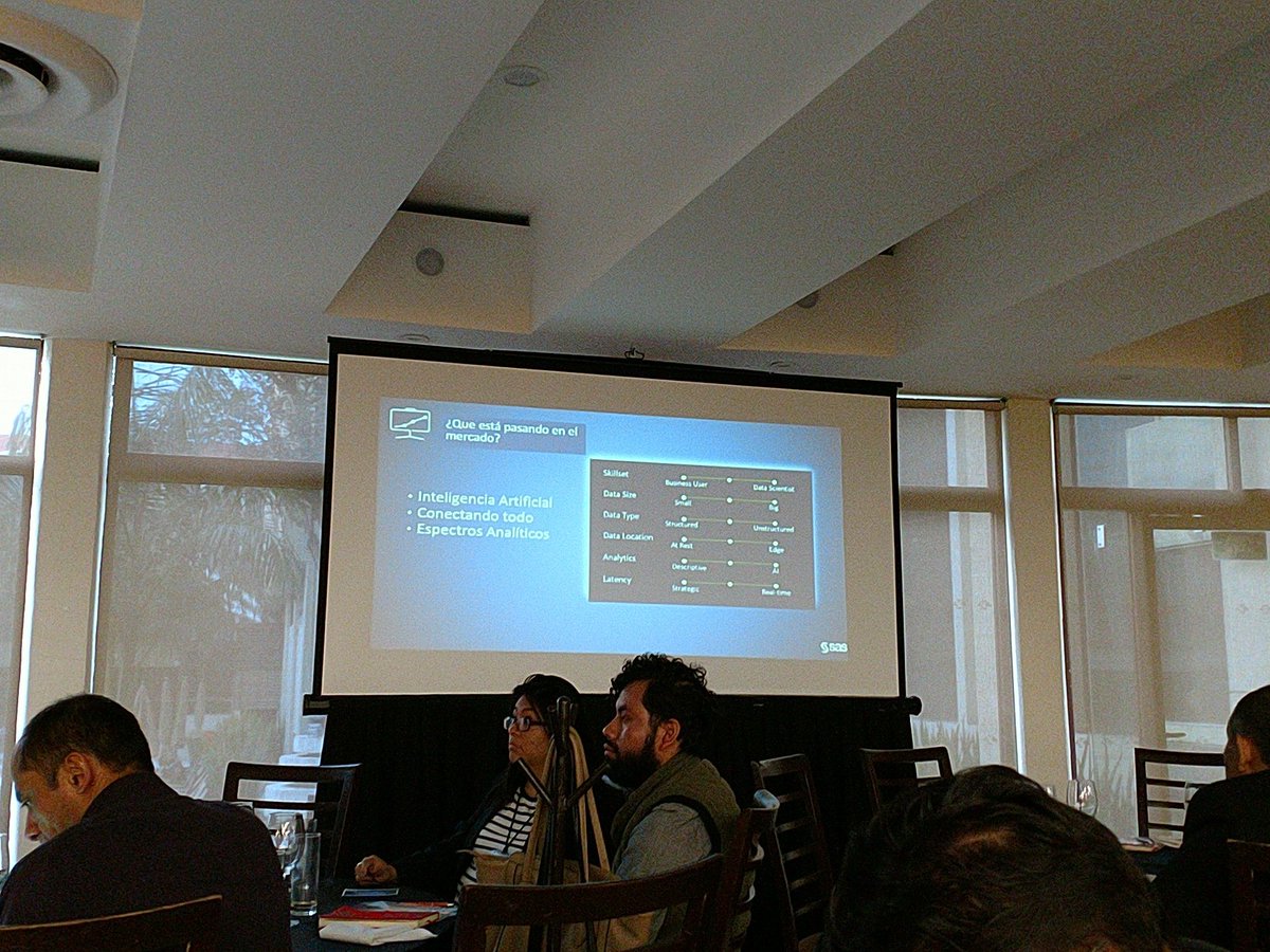 Xwandroid's tweet photo. La visión de SAS en el mercado de AI #summitIA #IA #SASMexico @SASMexico https://t.co/41T85xFKQJ