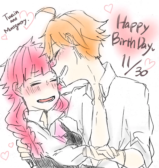 #ルーシー・モード・モンゴメリ生誕祭2017
 #マーク・トウェイン生誕祭2017

トウェメリおめでとう!!!!!!!!!!!!
今年祝えて嬉しい!!!愛してるよ!!!!!! 