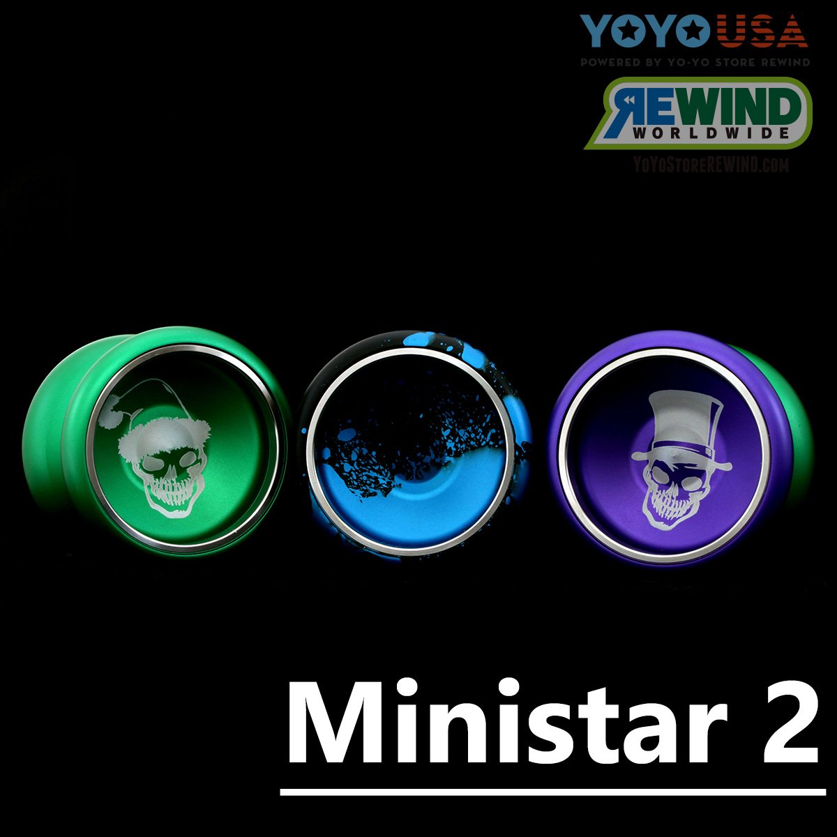 rewindworldwide's tweet photo. #GeneralYo Mini Star 2 new colors are in stock! Logo lasered ones are special version. Try steady spinning mini-size bi-metal!
https://t.co/lGaUsAIGtX
#yoyo #rewindyoyo #miniyo https://t.co/8N4yyHoPZ0