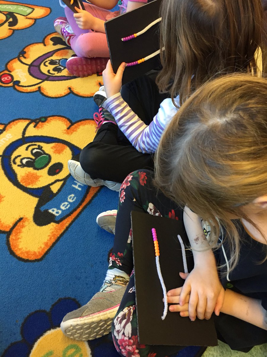 Had fun today <a href="/CherryvilleEl/">Cherryville School</a> learning from the k/1s about rekenreks and partitioning numbers! Thx <a href="/barbcarey86/">Barb Carey</a> ! #sd22learns