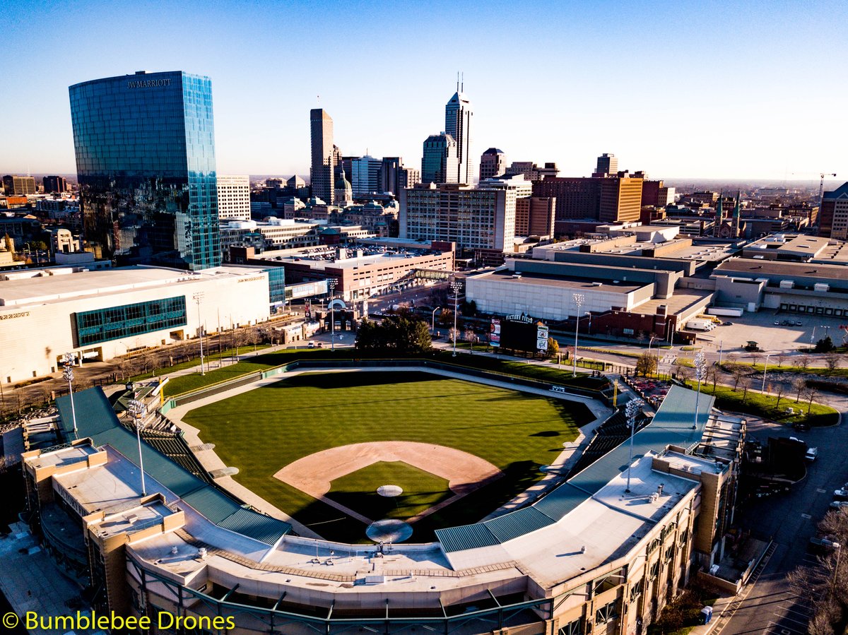 bumblebeedrone1's tweet photo. Victory Field never looked so good! #bumblebeedrones #Indianapolis https://t.co/4zzw45d22i
