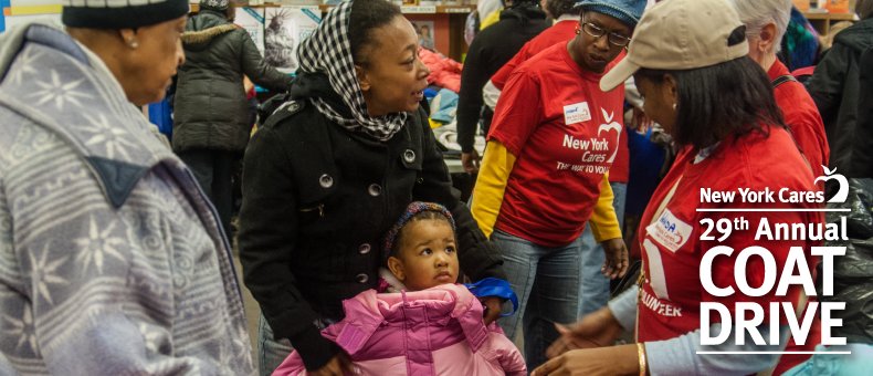 activatesocial_'s tweet photo. It’s the 29th Annual @newyorkcares Coat Drive. Spend your holiday season spreading cheer + helping to #keepNYCwarm! See how you can get involved HERE: https://t.co/UMdsOd6rja. https://t.co/BoyEgSLLxg
