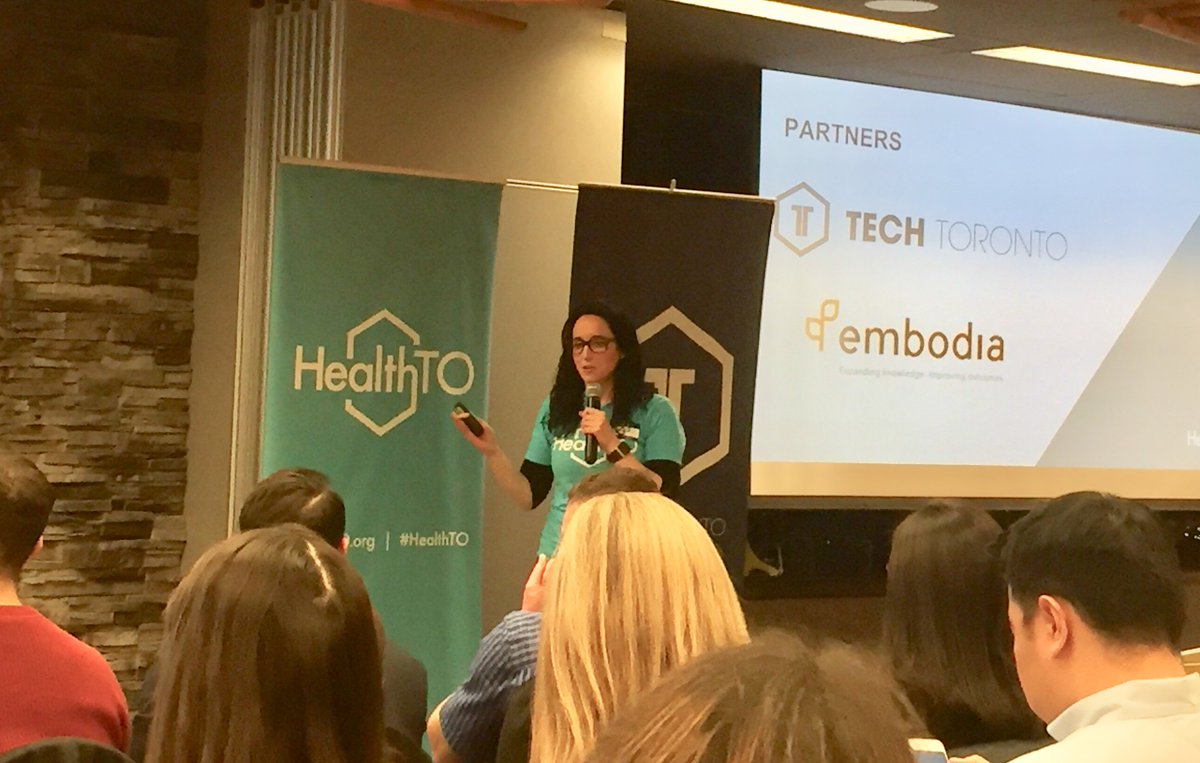 Excited to be at #HealthTO at <a href="/rlsolutions/">RUPERT MULTISERVICE</a> an amazing space and great opportunity to hear about andvances in new tech and ideas for greater health outcomes.