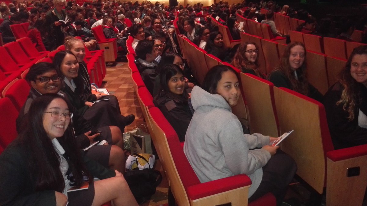 MsSHunt's tweet photo. Year 13s looking forward to #awf17 @LynfieldC https://t.co/hY7mgIezm6