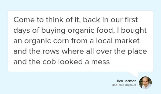 OneTable Organics tweet media