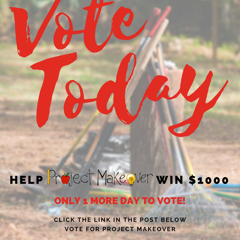 projectmakeover's tweet photo. Help Project Makeover win the Charity of the Month! Click the link below and vote for us today! #BringYourBrush #JointheMakeover #WhyIMakeover #10thPMAnniversary
https://t.co/ZSHAN96wtr https://t.co/8r9rrMpIQc
