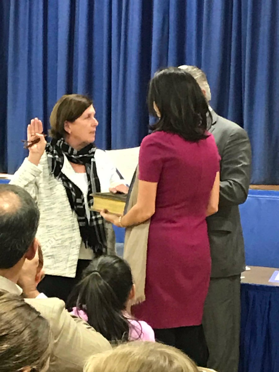 MrsDodichFH's tweet photo. More images from Monday's special Town Council meeting! Congratulations to Mrs. Koch! #FHLeads #StudentCouncil #StudentGovernment https://t.co/xBu2nGDG8v
