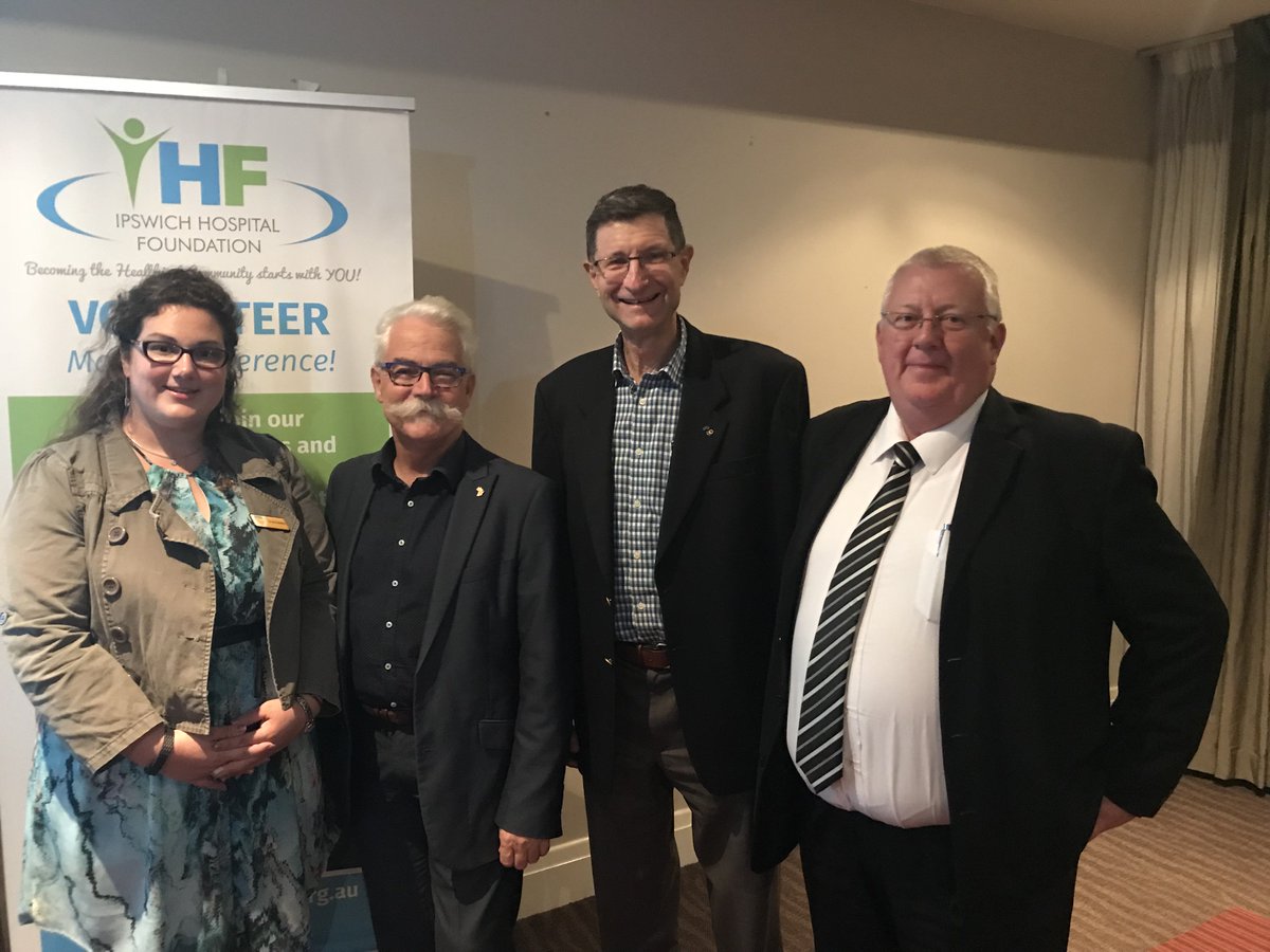 Director, Neil Harding (who is the Board Chair of the IHF), with #AOTY2017 Professor Emeritus Alan Mackay-Sim at the West Moreton Hospital and Health Service Research Dinner sponsored and presented by the Ipswich Hospital Foundation.  #HardingMartin <a href="/_ihf/">Ipswich Hospital Foundation</a>