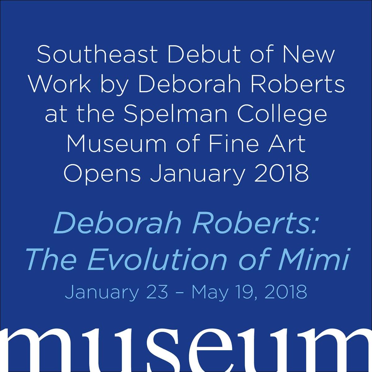 Spelman Museum tweet media
