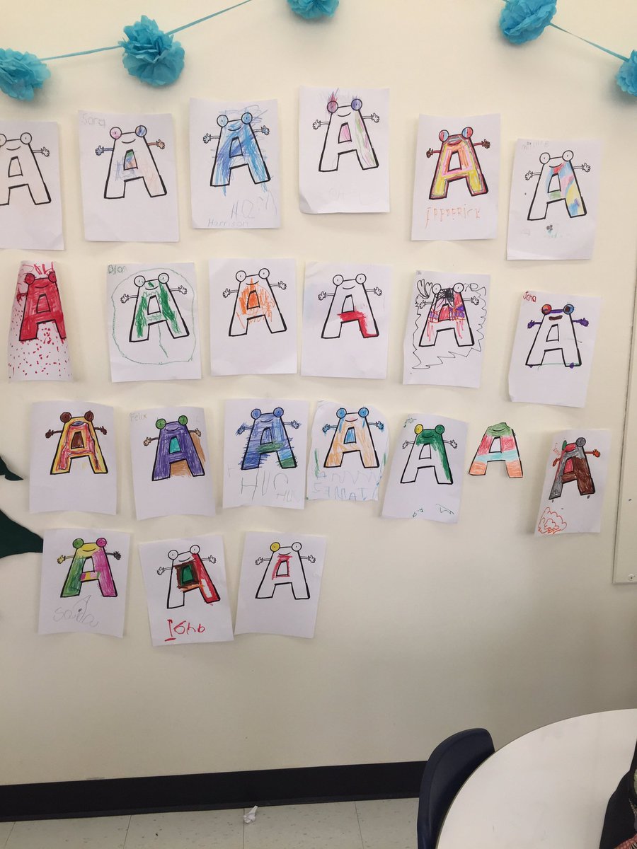 MmeElizabeth's tweet photo. Nous sommes rendue à la lettre "A" dans la forêt de l'alphabet https://t.co/gigr5Mt1dG