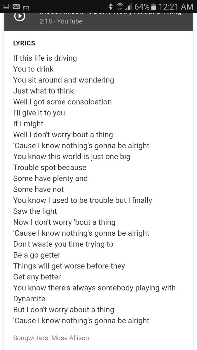 EdgerlyHaesel's tweet photo. This was such a surprisingly uplifting tune to such a dreary day of reading politics.
I'm not completely carefree but the Whole 9 Yards is a perfect way to start an evening to distract me before diving into what's going on globally. https://t.co/IE089i0jKW