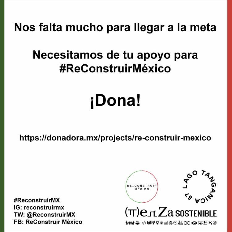 ¿Ya donaste? 
México te necesita 
donadora.mx/projects/re-co…
