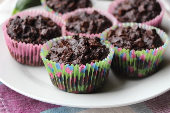 foodiefiasco's tweet photo. {Double Chocolate Zucchini Muffins} At half the calories &amp; fat of traditional, belt-busting muffins, you just can't go wrong with these double chocolate zucchini muffins! Count us in. #chocolate #muffin #desserts #glutenfree #grainfree #vegan #foodie #nom https://t.co/5HBYcfD7ed https://t.co/hUTic0m2xm