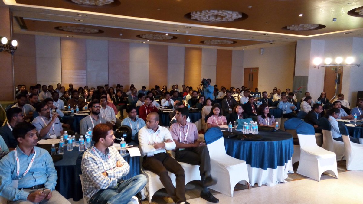 #pstc2017 Housefull. Interesting session by Muthu &amp; Mani