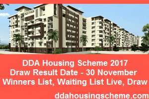 DDA Draw Result 2017 – Watch Live Webcasting | Winners &amp; Waiting List | dda.org.in ddahousingscheme.com/dda-draw-resul…