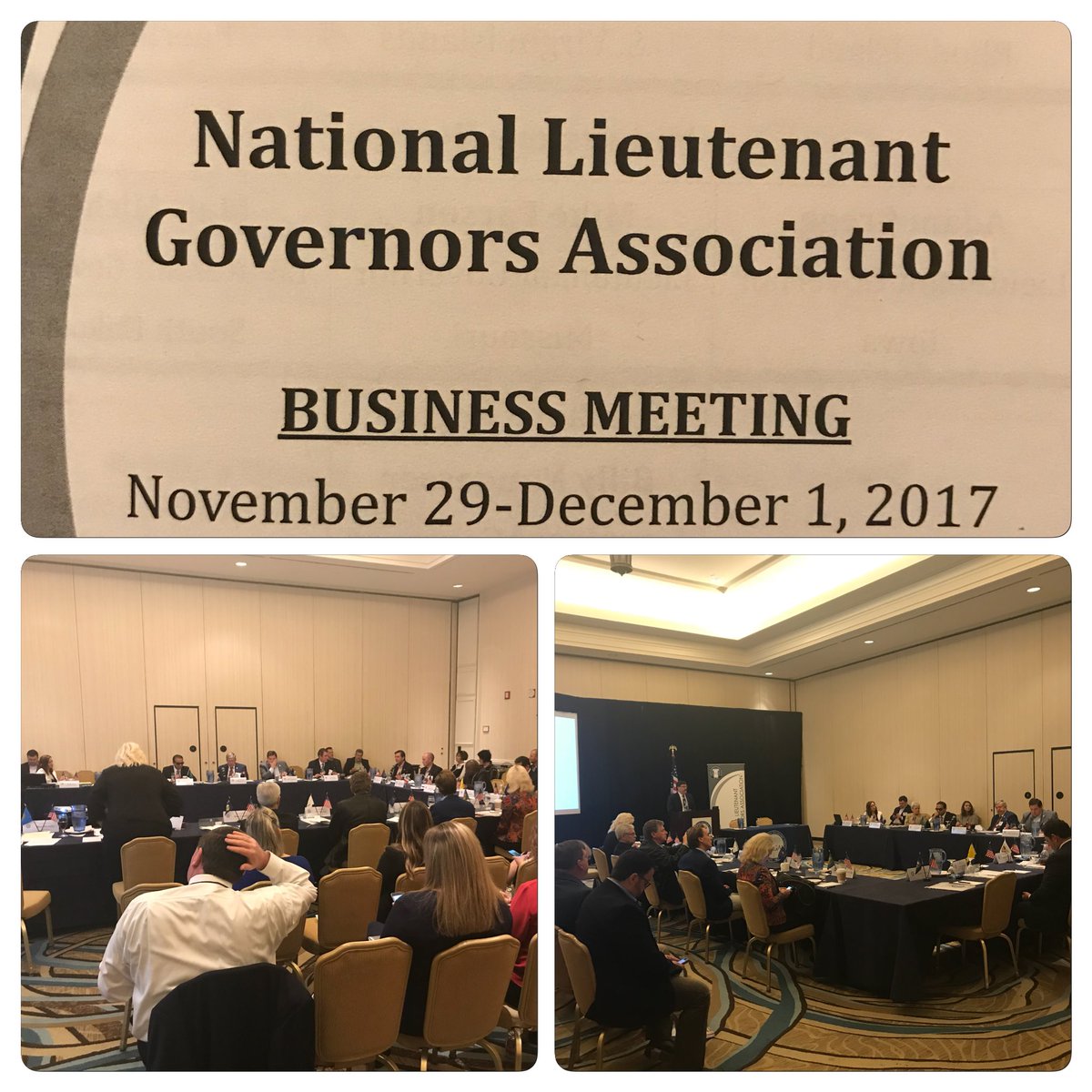 Happy to join <a href="/BobatFEMA/">Bob Fenton</a> to address the <a href="/NLGA/">National Lieutenant Governors Association (NLGA)</a> today on emergency management strategies, challenges &amp; best practices &amp; review our nations recent disaster impacts!