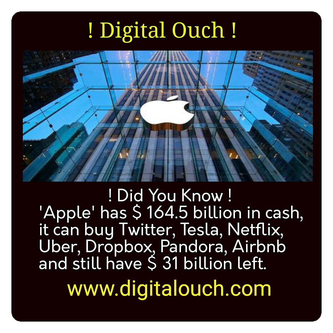 digitalouch's tweet photo. ! Apple's Fact !
#applefact #knowit #digitalouch #knowledge https://t.co/e42S5z3Nnz