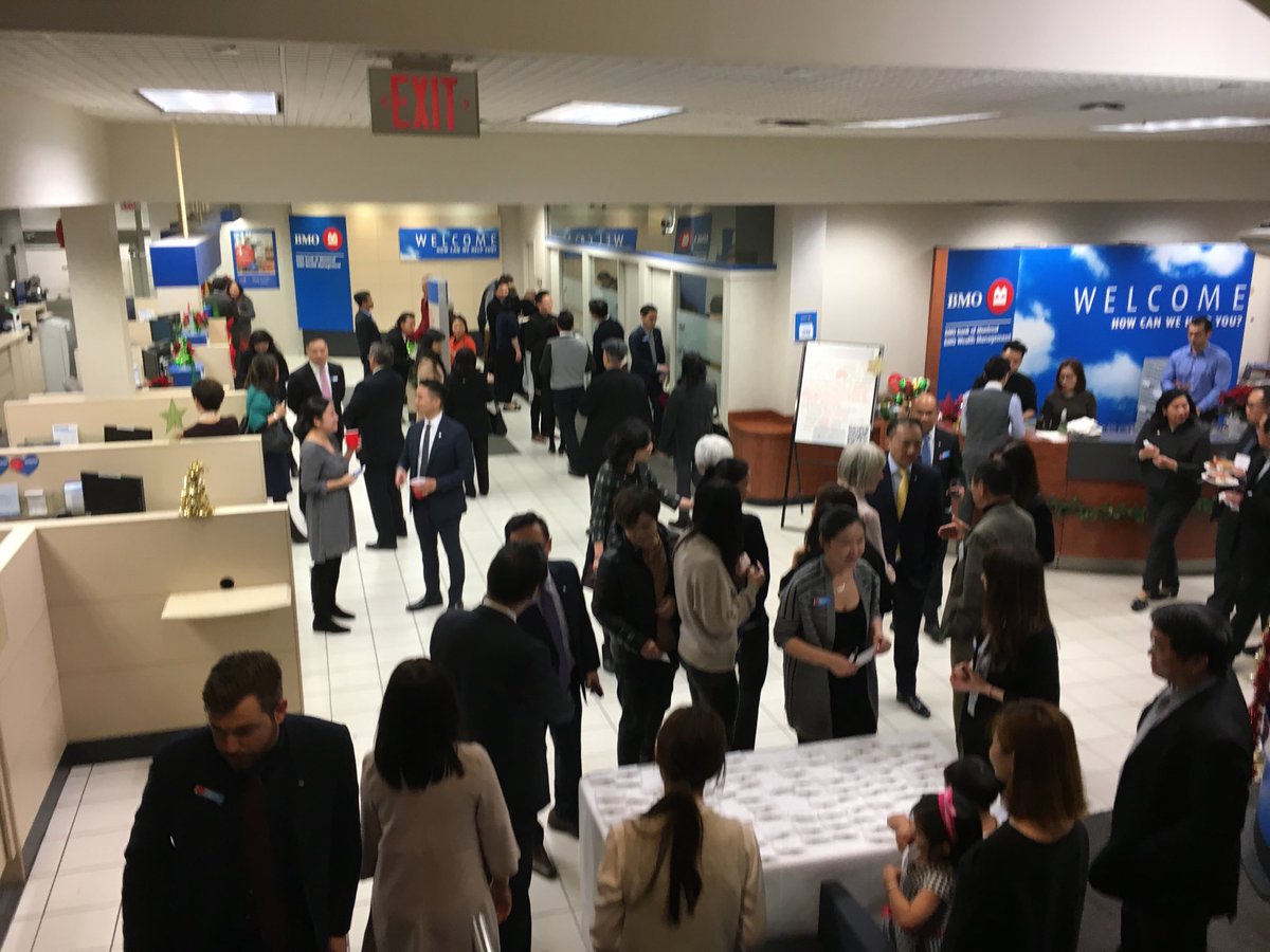 Start of the customer social at RMO. 150 customers stopping by