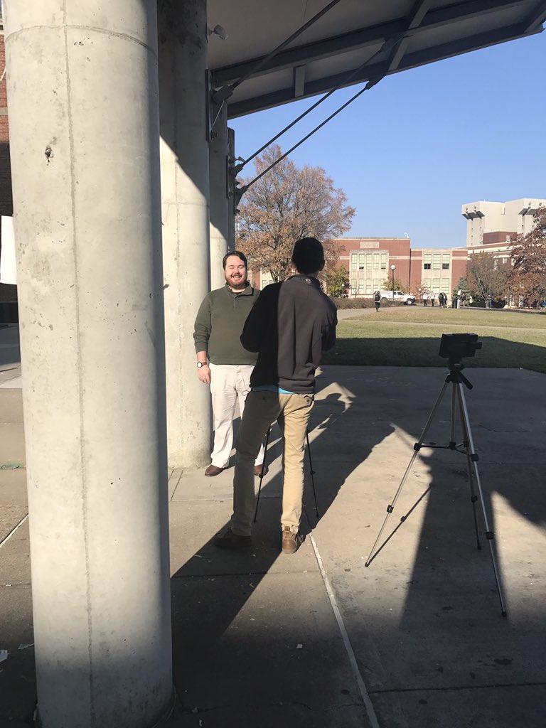 HiOotam's tweet photo. Thanks @MattSchweppe for helping me &amp; @U_Communicate be #MovieStars in the Making Today ! Stay Tuned for the Release! 😘😘😘 #bestcommalums #UCommDoesThat https://t.co/q3auti1mn2
